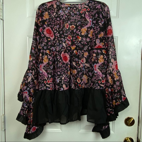 BOOHOO Aimelia Woven Printed Oversized Tunic NWT🏷 - Picture 7 of 9